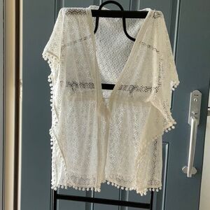 White swim coverup (women’s)